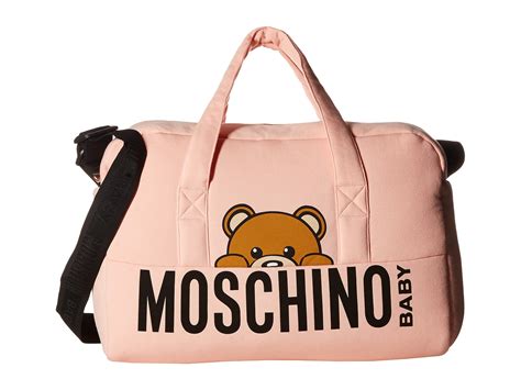 moschino diaper bag replica|moschino teddy bear bag.